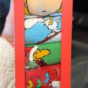 Peanuts Holiday 7 pack Crew Socks - Multi Color